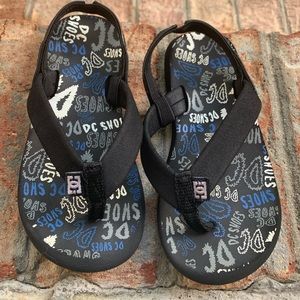 Kid DC sandals 10c